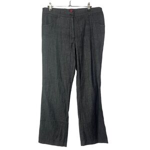 Dolce & Gabbana Dark Gray Bootcut Mid Rise Dress Pants 46/10